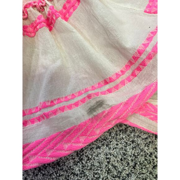 Sophia Tori Dress Hot Pink Women’s S/M, Flowy BohoCore Embroidered Made in Italy - Picture 10 of 10